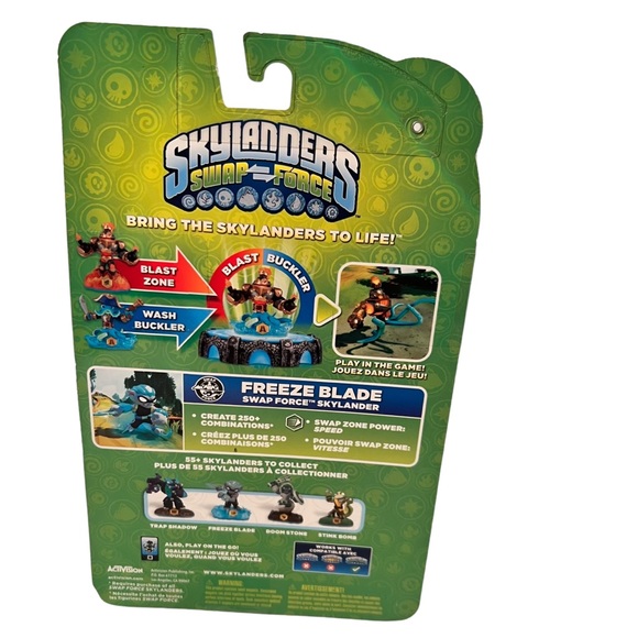 Sky Landers Swap Force Freeze Blade Age 6+ New in Package - Picture 3 of 5